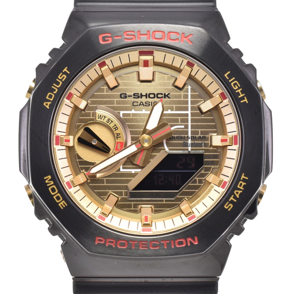 カシオ CASIO GBM-2100RH-1AJR G-SHOCK 八村塁シグネチャーモデル ソーラー メンズ 美品 内箱付き P#146065