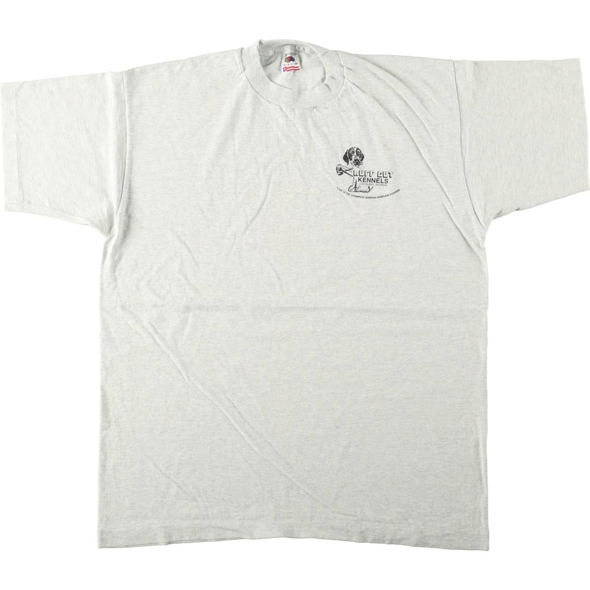 古着 90年代 フルーツオブザルーム FRUIT OF THE LOOM 犬柄 プリントTシャツ USA製 メンズXL相当 ヴィンテージ/eaa642299