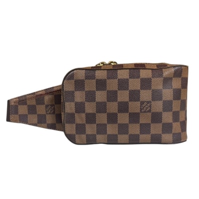 ルイヴィトン ジェロニモス ダミエ ボディバッグ ダミエキャンバス N51994 ブラウン メンズ LOUIS VUITTON 中古