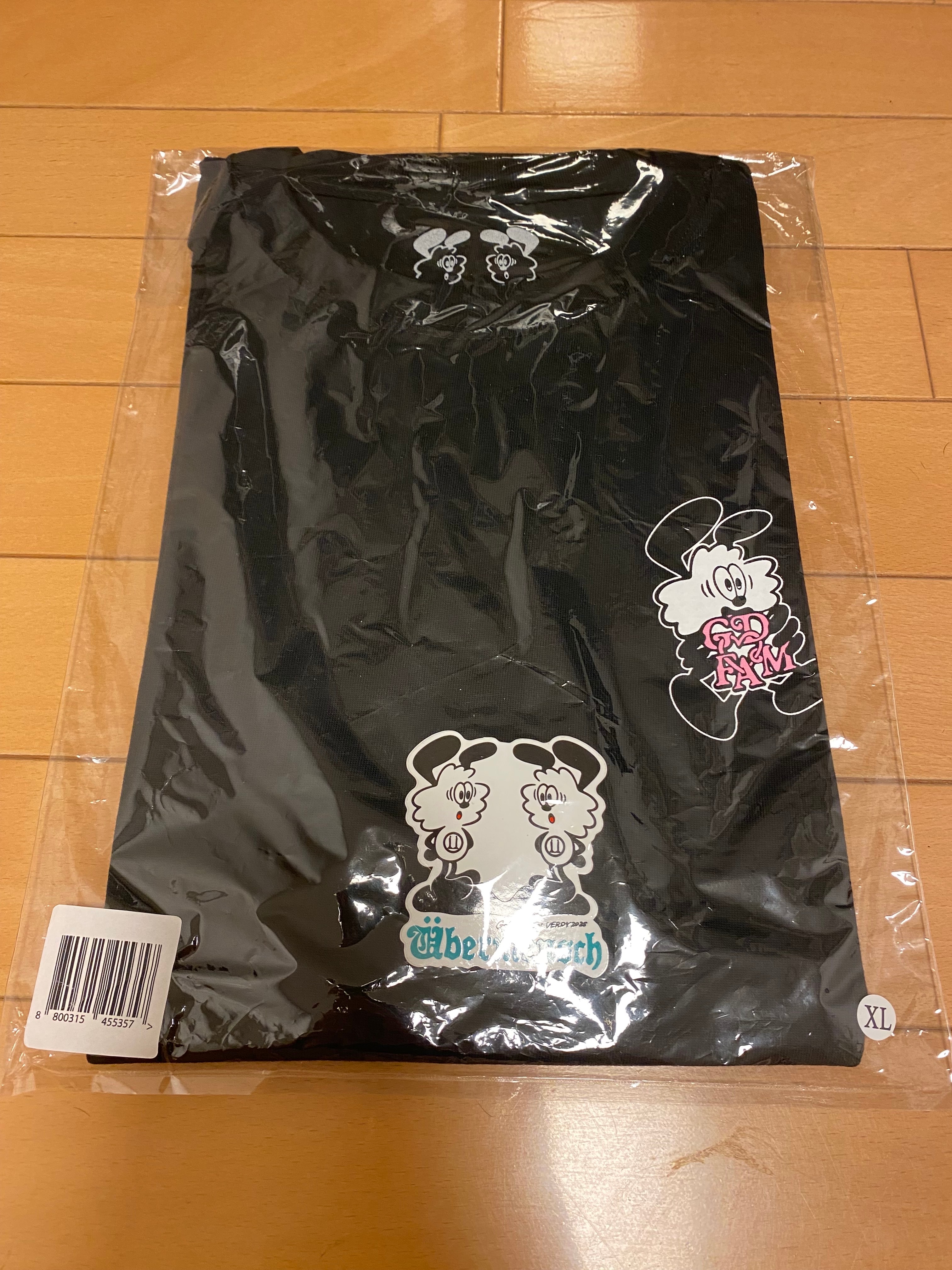 VERDY x G-DRAGON Ubermensch FAM VICK T-Shirt "Black"