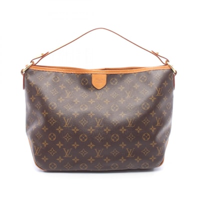 ルイ・ヴィトン LOUIS VUITTON ディライトフルPM ショルダーバッグ バッグ PVCコーティングキャンバス レザー モノグラム レディース ブラウン系 M40352 【中古】