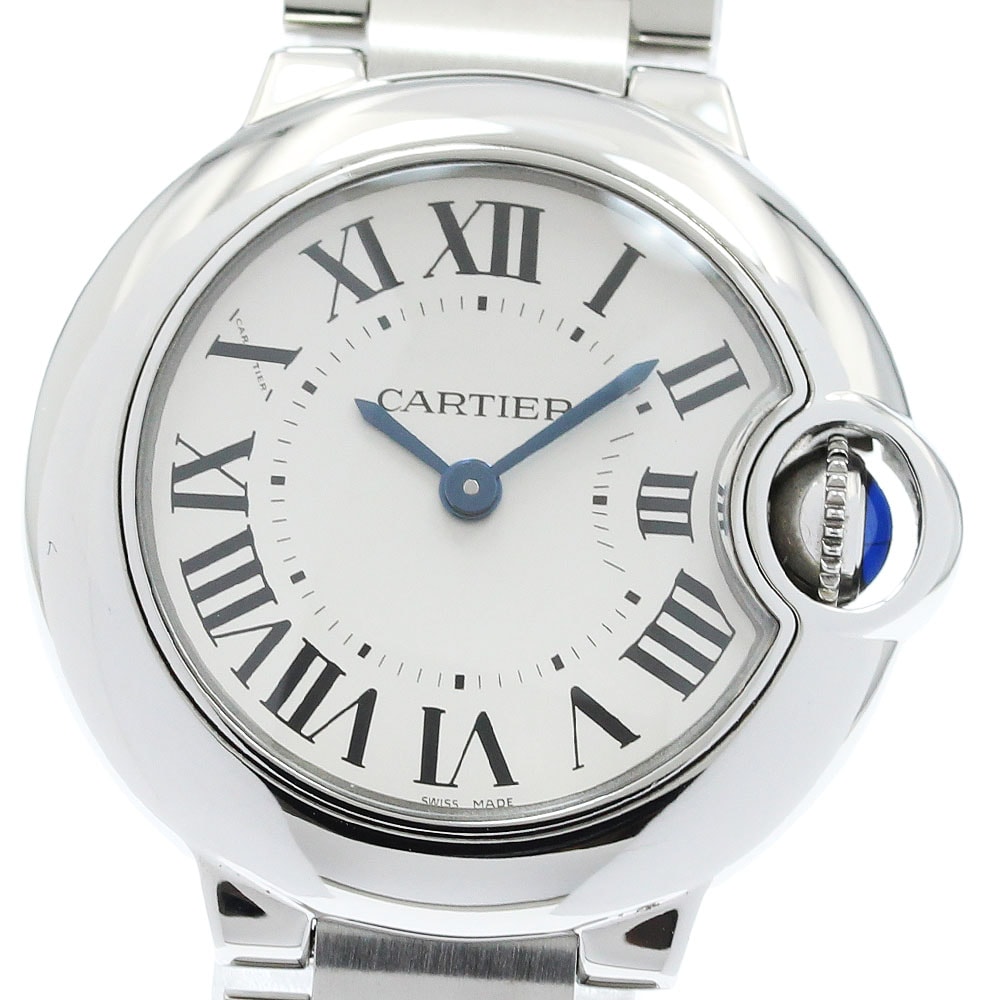 ☆美品 カルティエ バロンブルー SM W69010Z4 レディース 【中古】