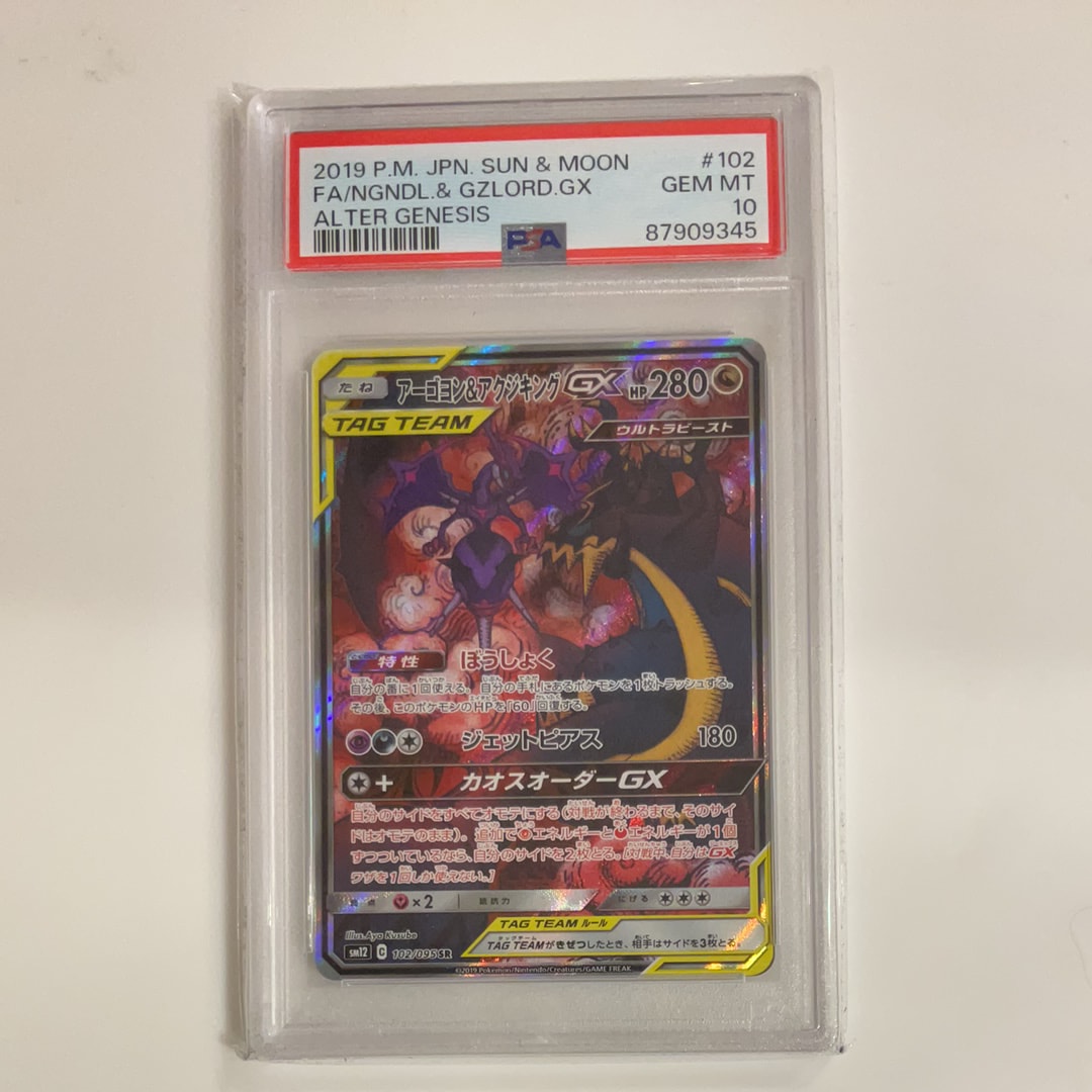 アーゴヨン&アクジキングGX SR: SA[SM12 102/095](拡張パック