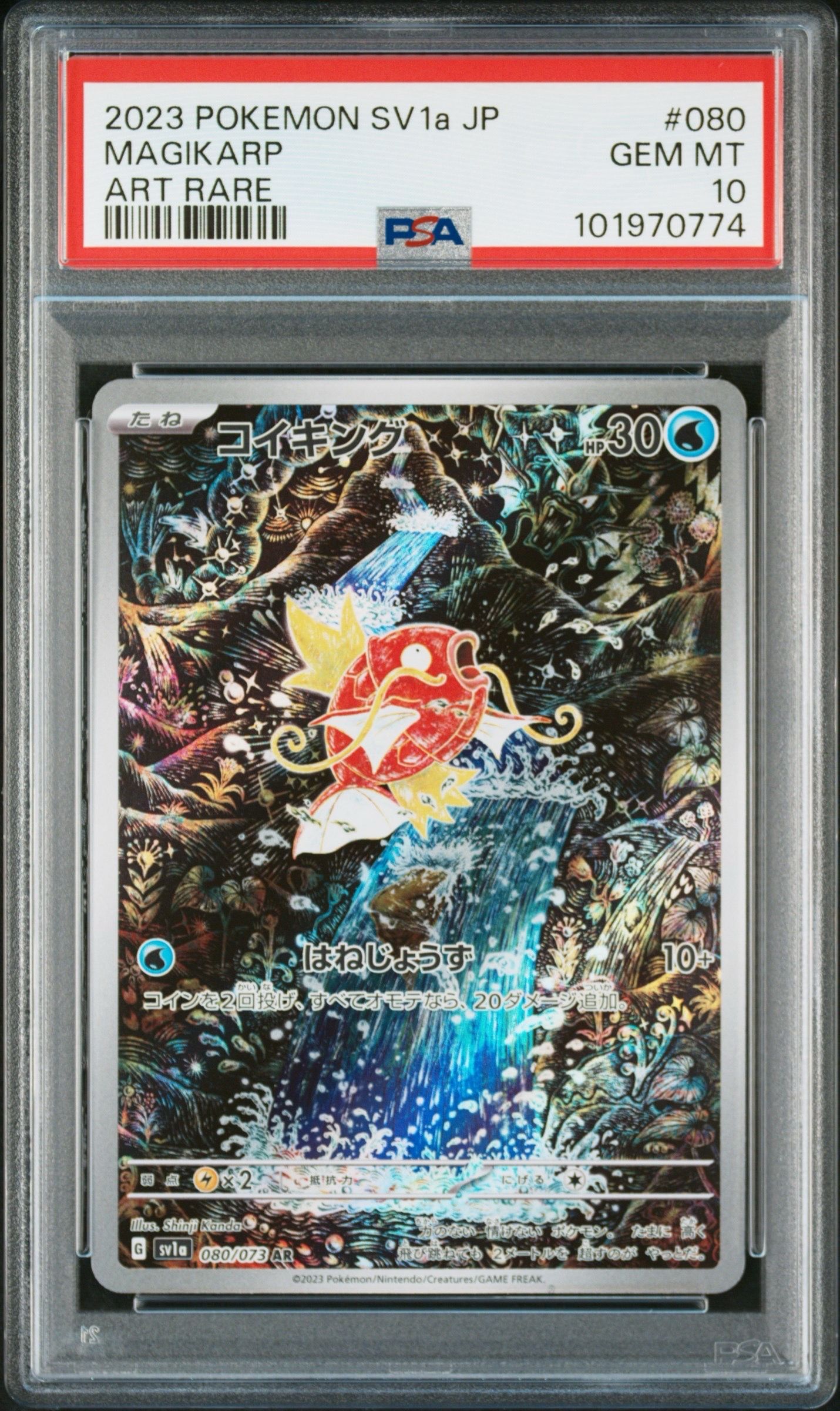 コイキング AR[SV1a 080/073](スカーレット&バイオレット 拡張パック「トリプレットビート」)