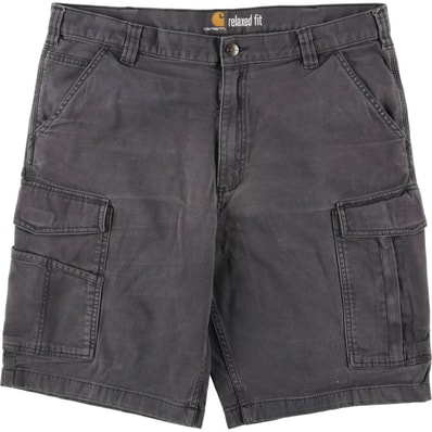 古着 カーハート Carhartt RELAXED FIT ダック カーゴショーツ ハーフパンツ メンズw38相当/eaa576680