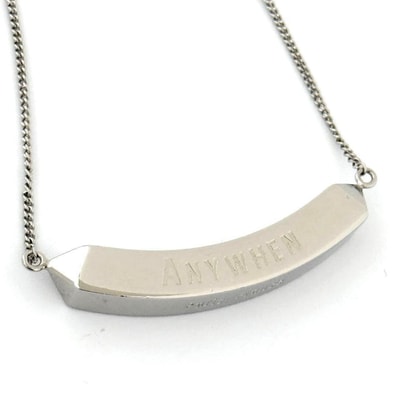 【希少】ヴァレンティノ メンズ レディース ロング ペンダント ネックレス