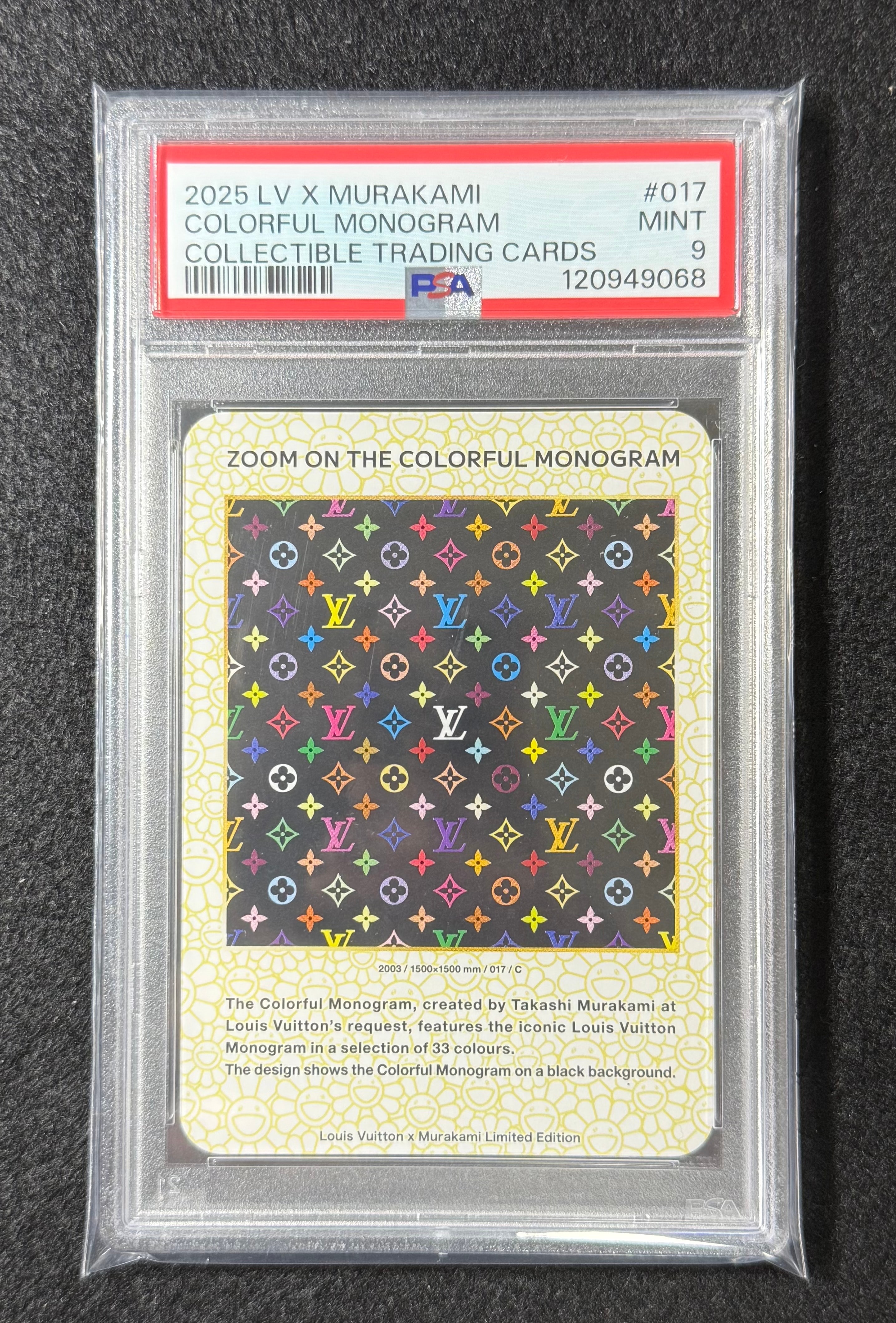 PSA9】ズームオン ザ カラフルモノグラム C [2003 / 017](ルイ