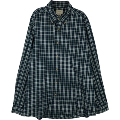 古着 90~00年代 エルエルビーン L.L.Bean 長袖 ボタンダウンチェックシャツ メンズL相当/eaa625231