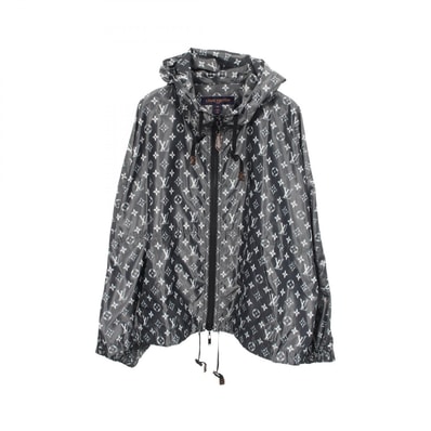 ルイ・ヴィトン LOUIS VUITTON モノグラム ウインドブレーカー ナイロンジャケット 衣料品 アウター シルク ポリエステル グレー レディース グレー系 / ホワイト系 FI0W19TTL 【中古】