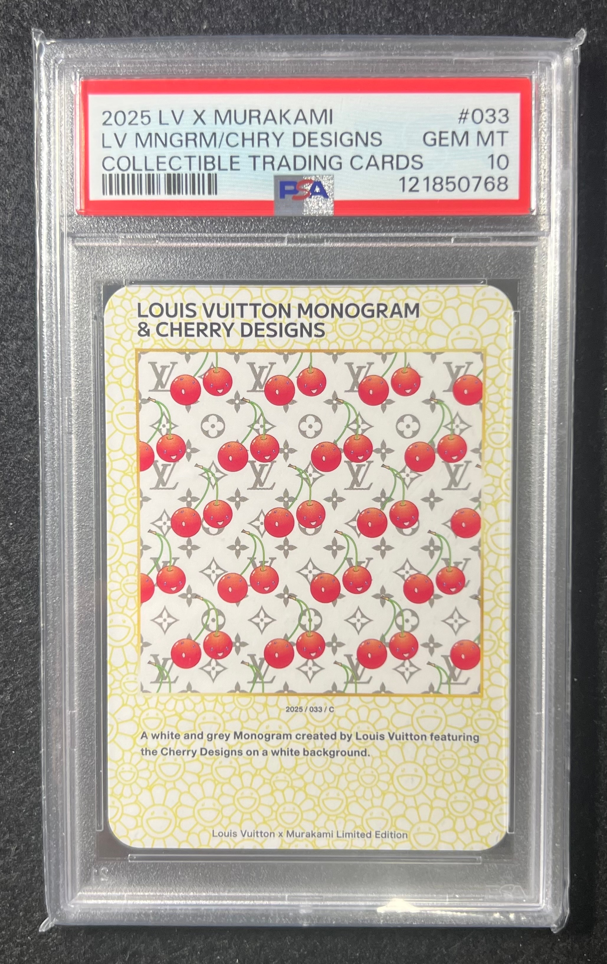 ルイヴィトン モノグラム & チェリーデザインズ C [2025 / 033](ルイヴィトン x 村上隆 トレーディングカード)