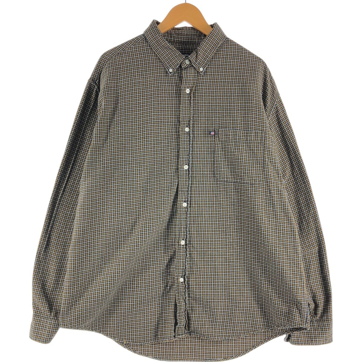 古着 ラルフローレン Ralph Lauren RALPH LAUREN JEANS CO 長袖 ボタンダウン フランネルシャツ メンズXL相当/eaa515300