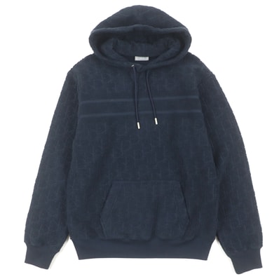 美品 ディオール オム
パーカー ネイビー メンズ XS 013J605C0607