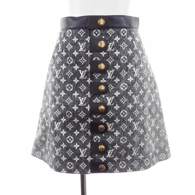 ルイヴィトン LOUIS VUITTON モノグラムデニムボタンタブスカート FOSK25KJ2 スカート
