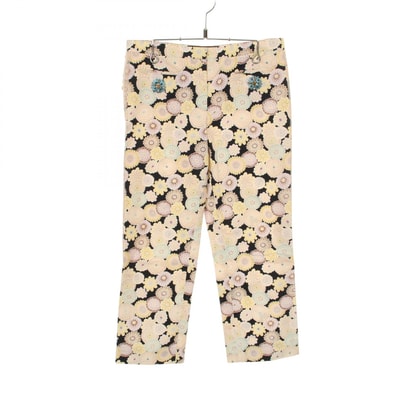 ルイ・ヴィトン LOUIS VUITTON パンツ 衣料品 ボトムス コットン レディース ブラック系 / マルチカラー RW0614 【中古】