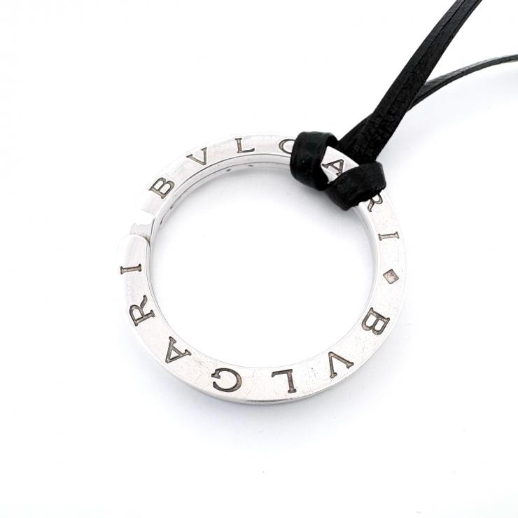 BVLGARI シルバー925 キーリング Ag925 鑑定済み 正規品 ブルガリ