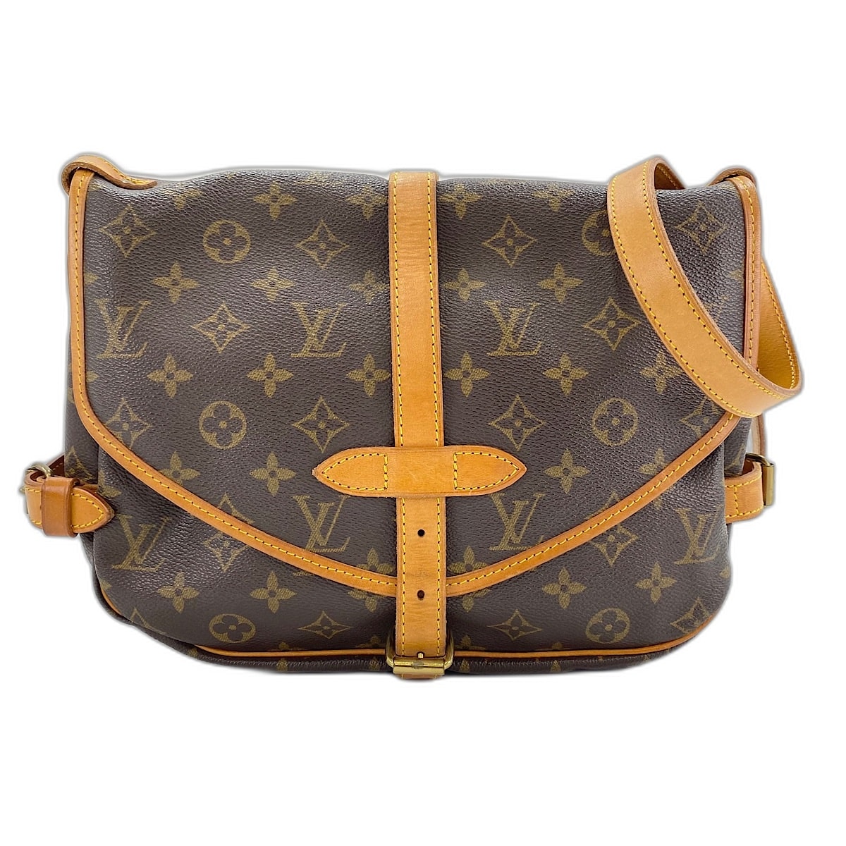ヴィトン LV ソミュール 30 ショルダーバッグ【中古】