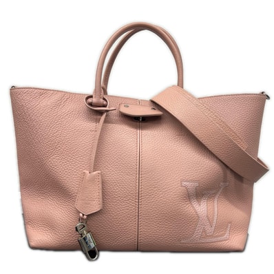 LOUIS VUITTON 希少 美品 ルイヴィトン ペルネル トリヨンレザー 2way トートバッグ ショルダーバッグ M54780 レザー MI4177 ピンク ハンドバッグ ヴィトン LV Aランク 中古 鑑定済