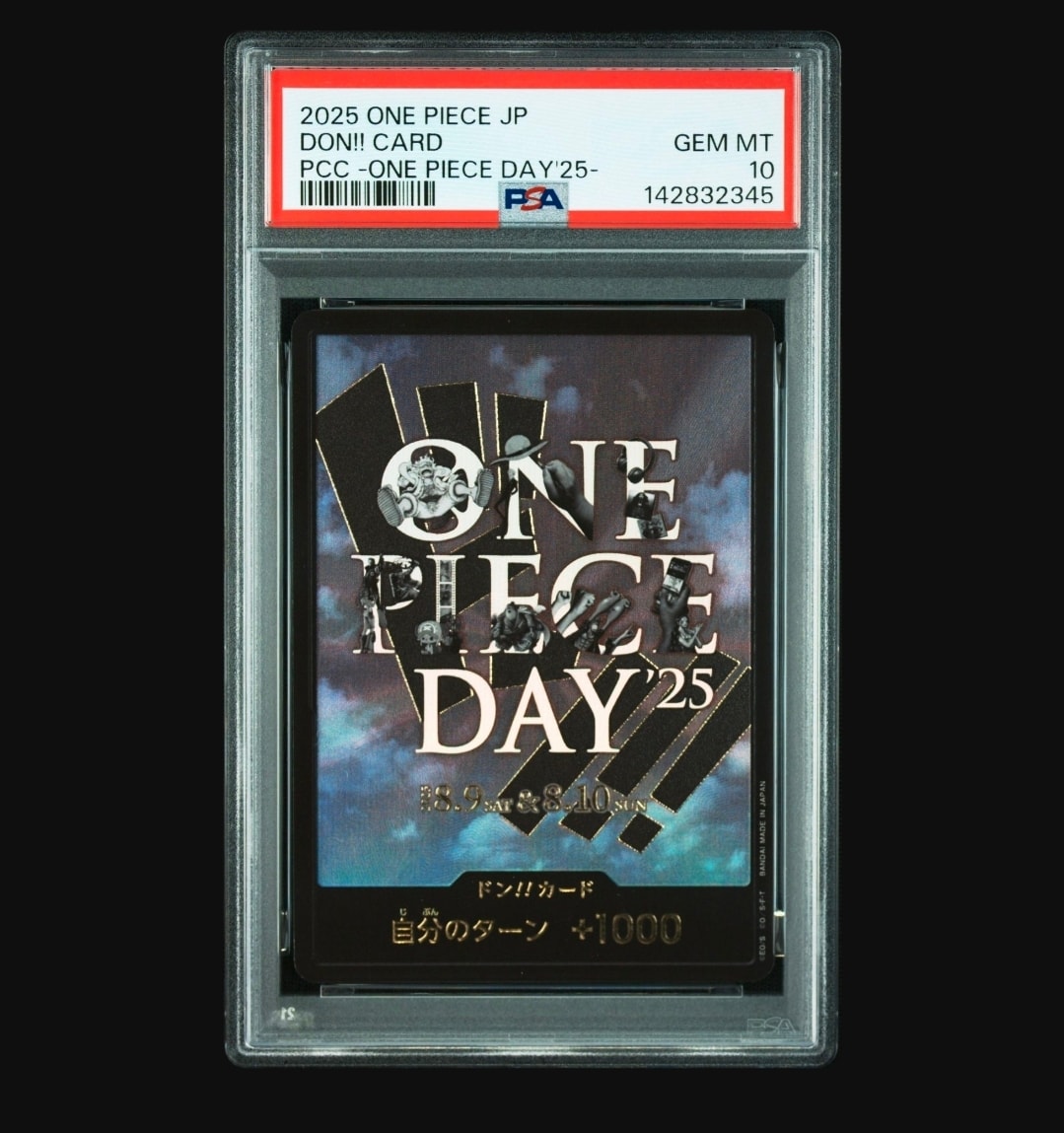 PSA10】ドン!!カード : ONE PIECE DAY'25 (プレミアムカード