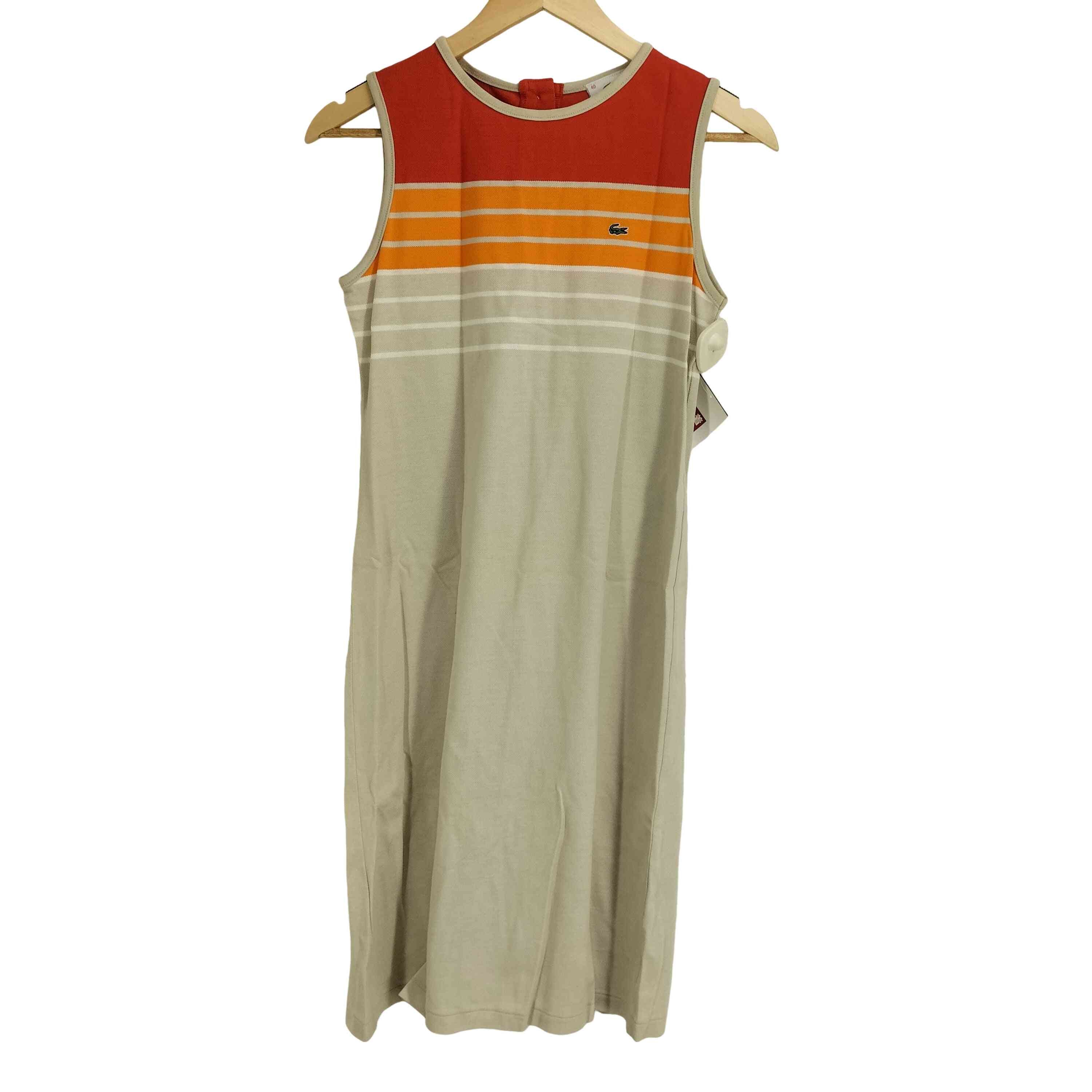 鹿の子 ノースリーブ ひざ丈 ワンピース【1142567176602】