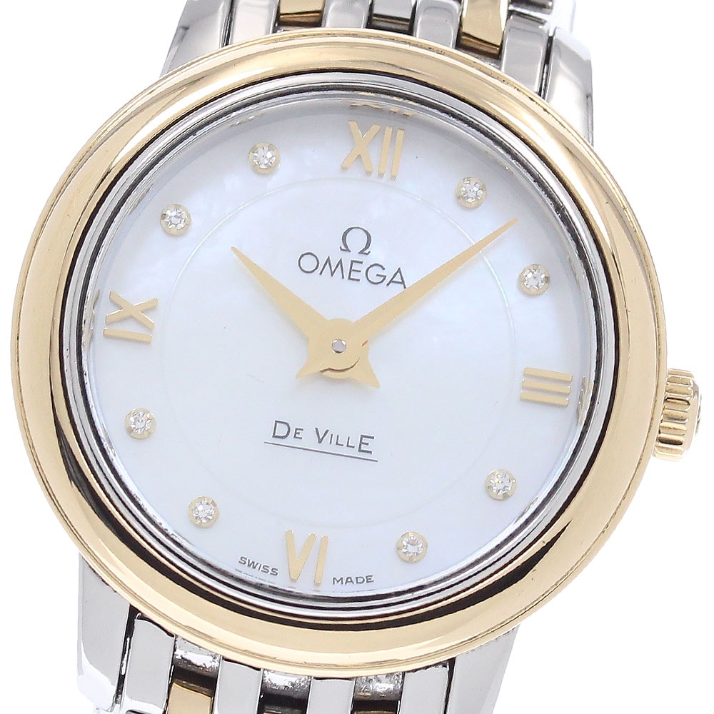 ☆良品 オメガ デビル プレステージ レディース 【中古】