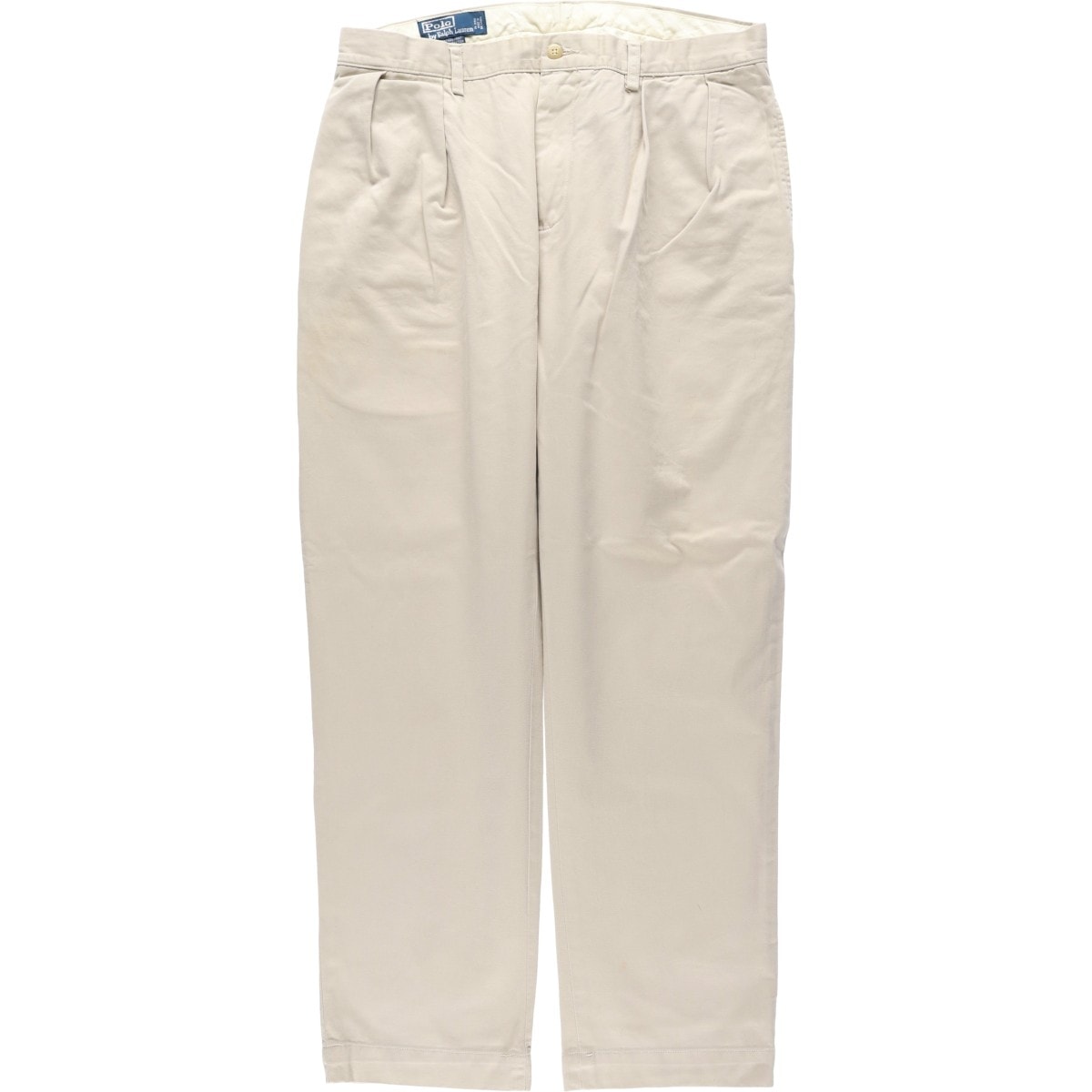 古着 ラルフローレン Ralph Lauren POLO by Ralph Lauren ETHAN PANT ツータック チノパンツ メンズw35相当/eaa644111