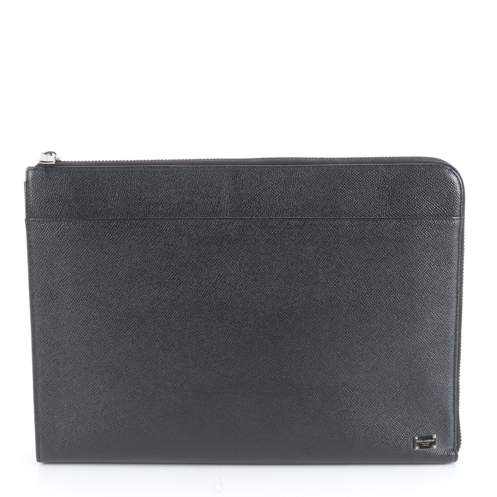 ■美品 ドルチェアンドガッバーナ セカンドバッグ レザー