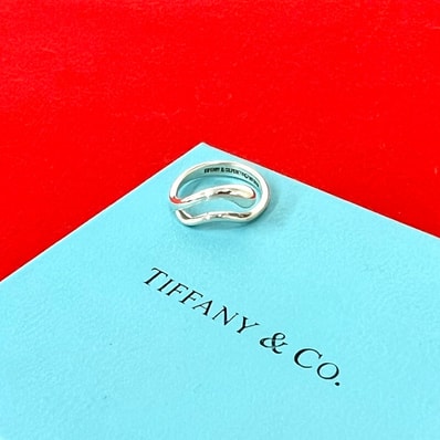 TIFFANY&Co. ティファニー ティアドロップ リング シルバー925 リング・指輪 7号 シルバー
01806