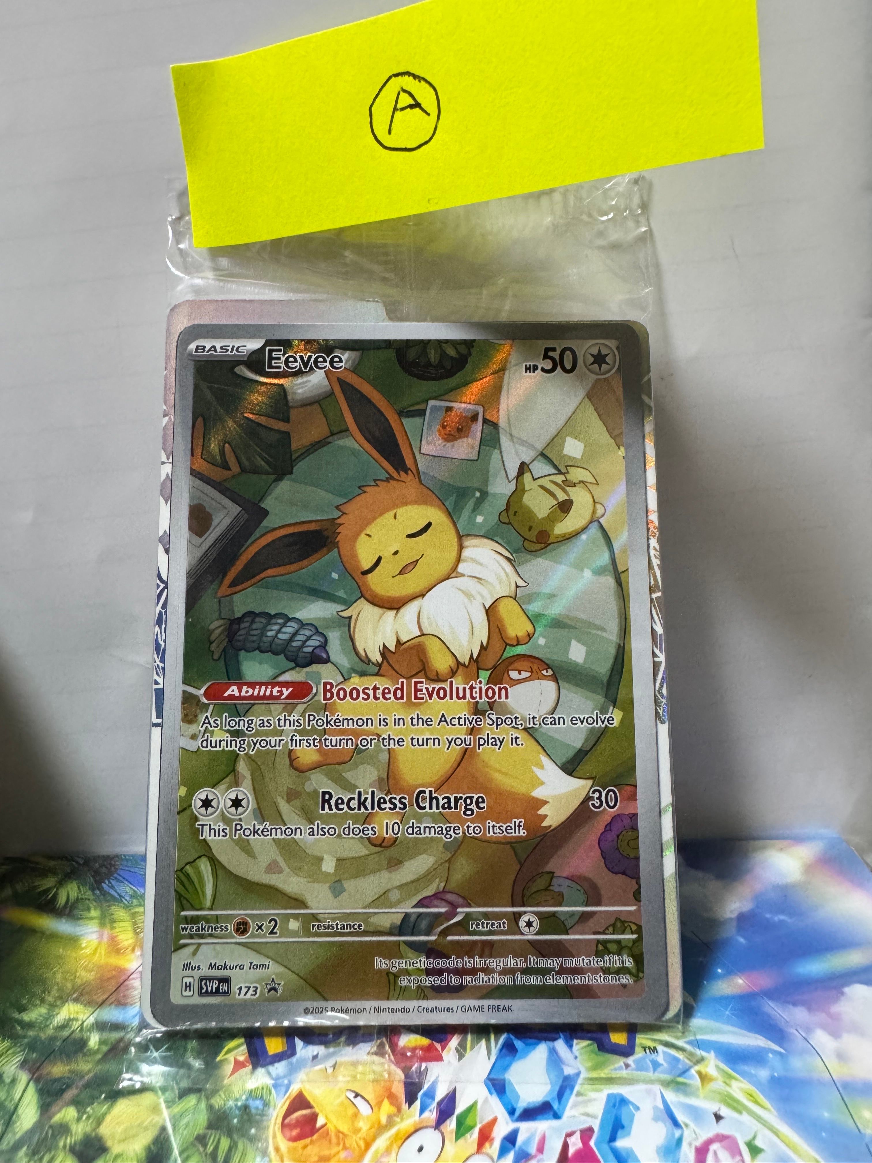 イーブイ P [SVP EN 173]【英語版】(スカーレット&バイオレット「プリズマティックエボリューションズ エリートトレーナボックス」)