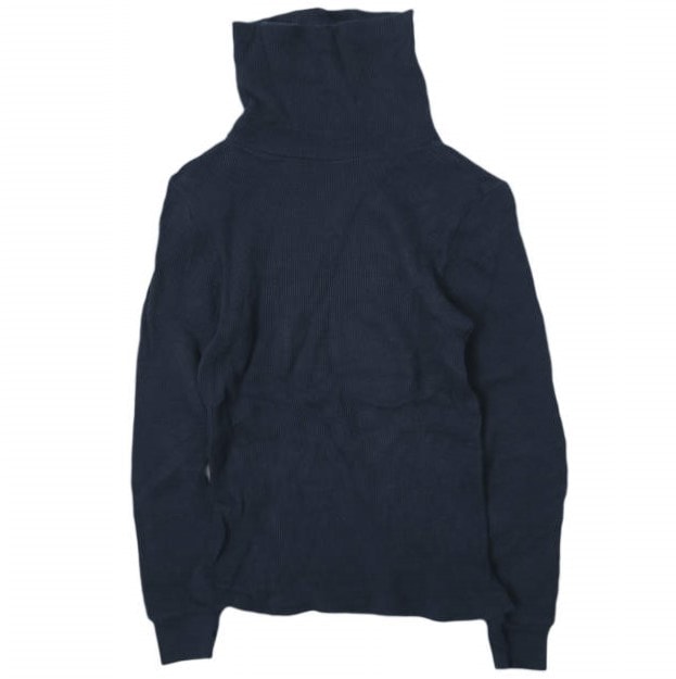 BEAMS BOY ビームスボーイ 無地 サーマルタートルネックカットソー 13-14-0155-654 ONE SIZE NAVY 長袖 トップス g13184