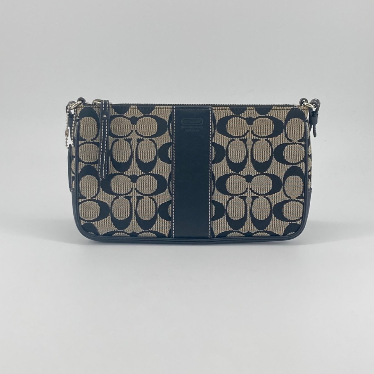 COACH(コーチ) シグネチャー スリムデミジップ 6338 ショルダーバッグ ブラック