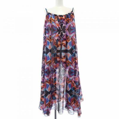 エルメス HERMES FLEURS MIROIRHROND 2E3504DE ワンピース