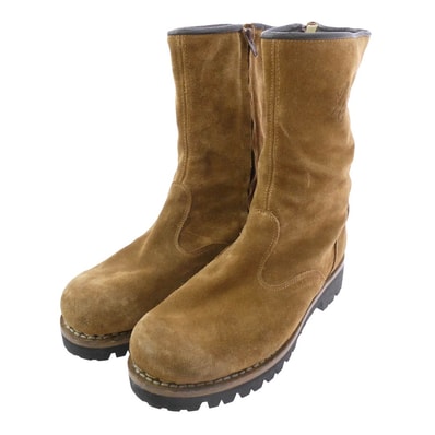 Needles ニードルス ブーツ SIDE ZIP SUEDE BOOTS スウェード サイドジップ ブーツ ブラウン系 41【中古】