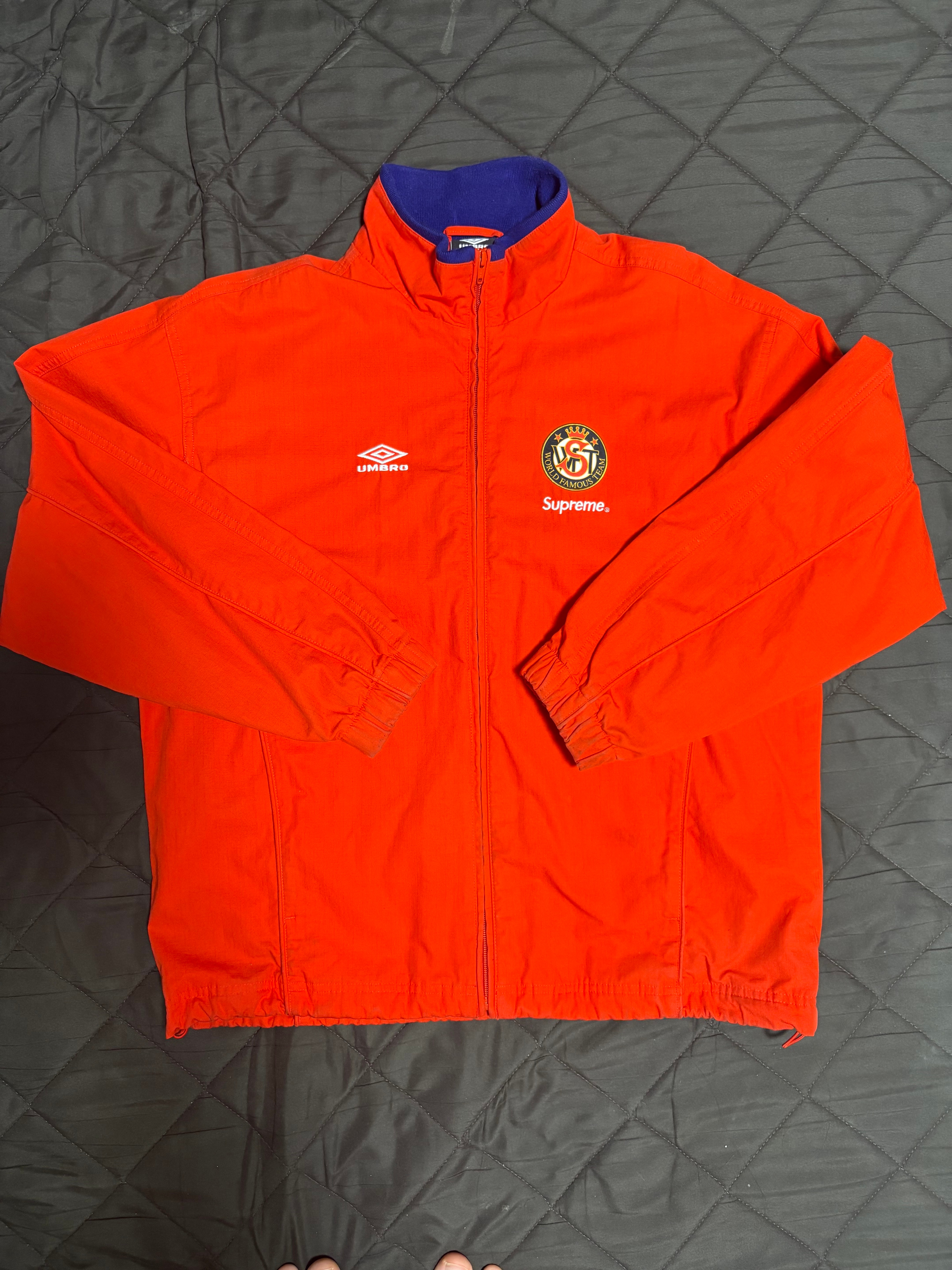 Supreme /Umbro Cotton Ripstop Track Jacket 