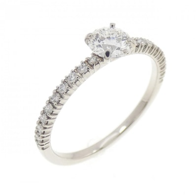 カルティエ エタンセル リング リング 0.30CT F VVS2 3EXT