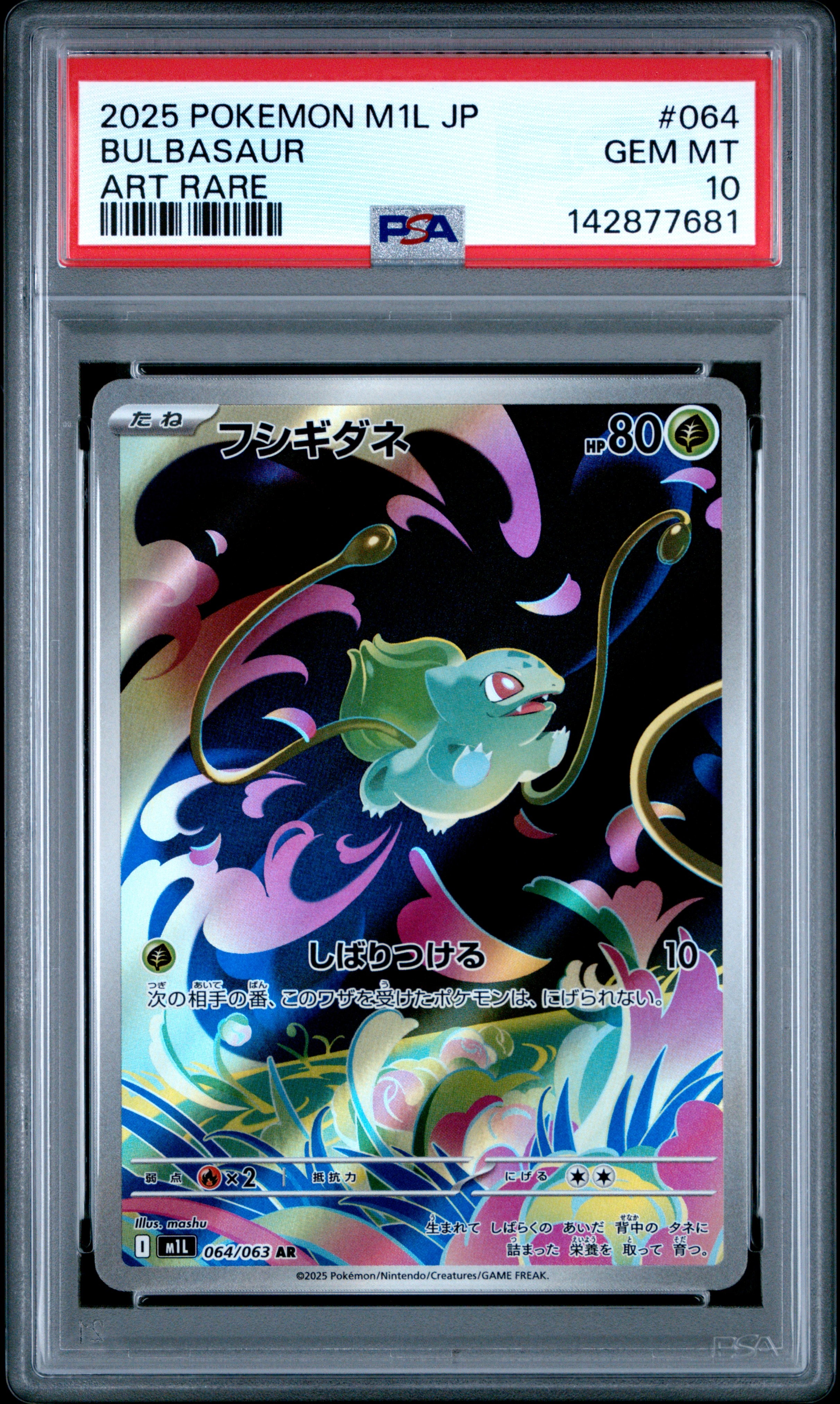 フシギダネ AR [M1L 064/063](拡張パック「メガブレイブ」)