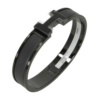 HERMES エルメス ブレスレット クリックHH ソーブラック #T4 黒 (ブラック) ブラックプレーテッド ブラック金具 703203FK01T4 新品