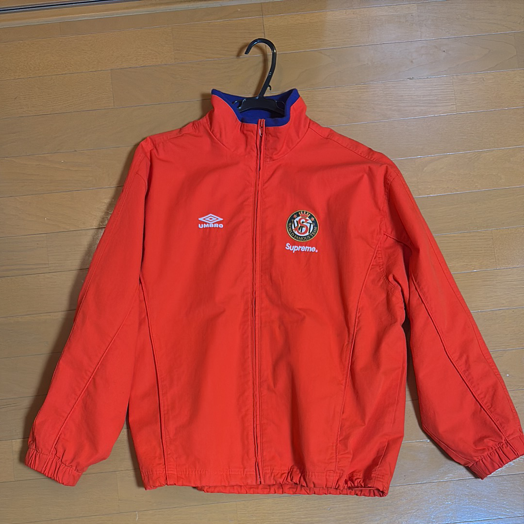 シュプリーム アンブロ コットン リップストップ トラック ジャケット "レッド"