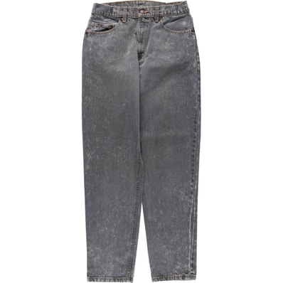 古着 90年代 リーバイス Levi's 550-0253 ブラックデニム テーパードデニムパンツ USA製 メンズw29相当 ヴィンテージ/eaa633938