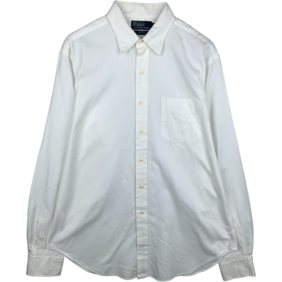 古着 ラルフローレン Ralph Lauren POLO by Ralph Lauren ANDREW 長袖 コットンシャツ メンズXL相当/eaa615240