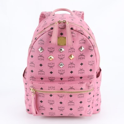 ■美品 MCM エムシーエム ヴィセトススタッズリュックサック