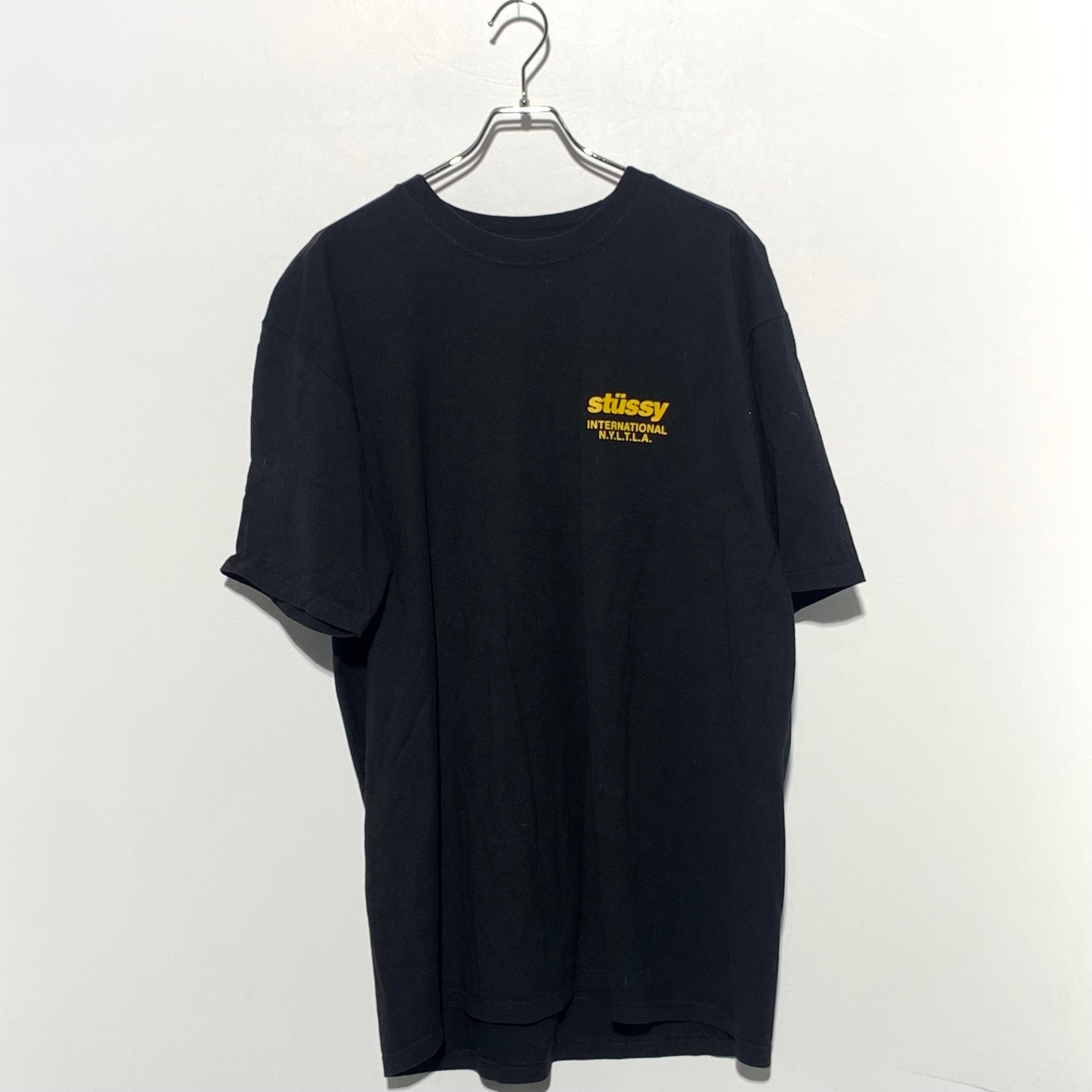 Stussy Flower Collegiate Pigment Dyed Tee Black