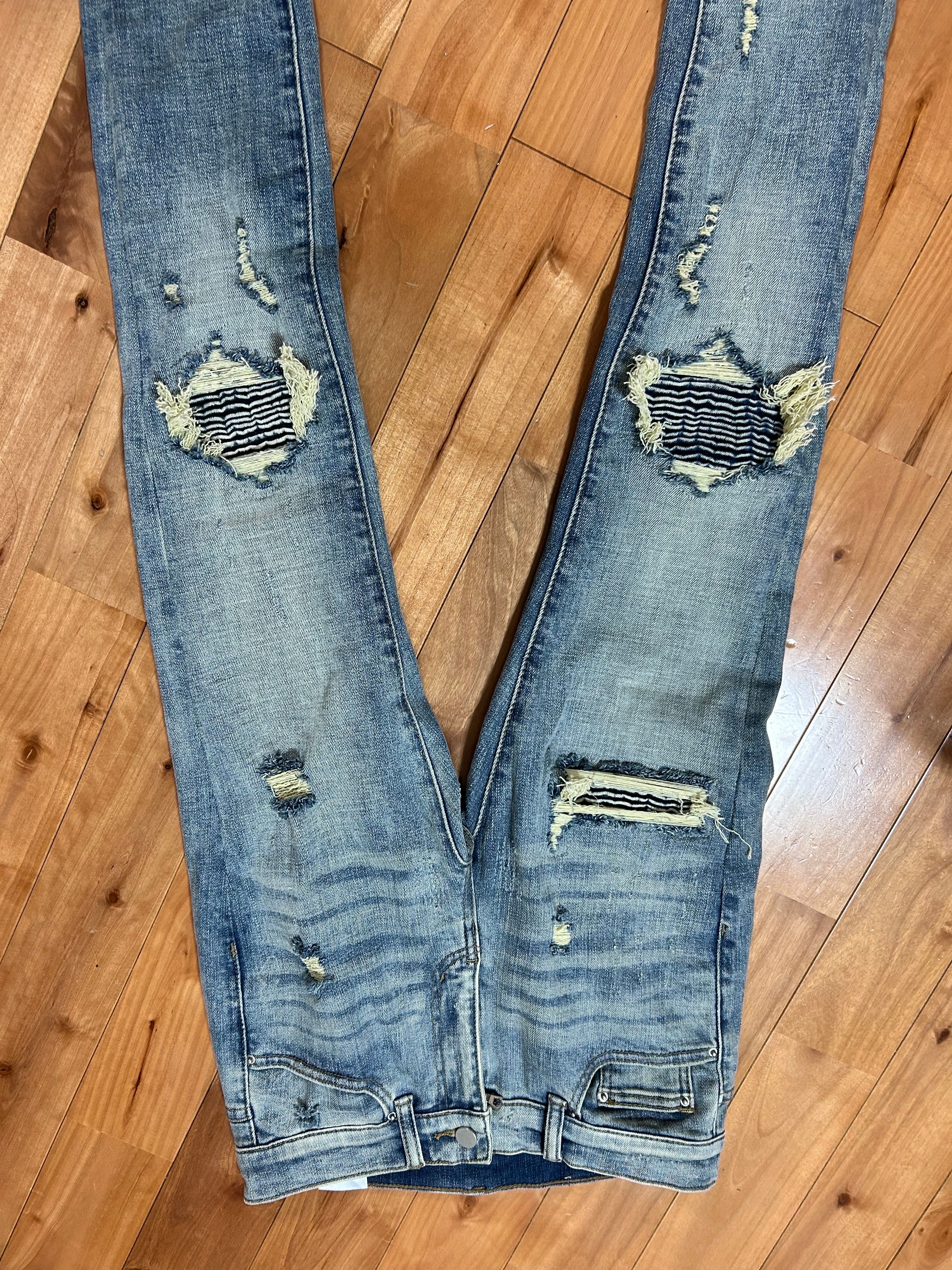 mnml X162 STRETCH DENIM "BLUE"