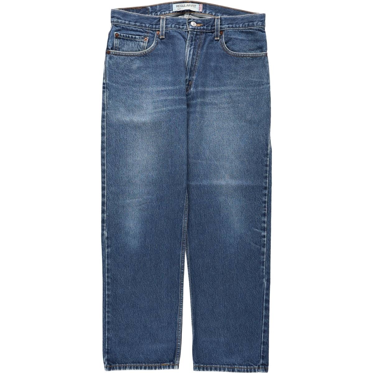 古着 00年代 リーバイス Levi's 505 REGULAR FIT テーパードデニムパンツ メンズw35相当/eaa681515