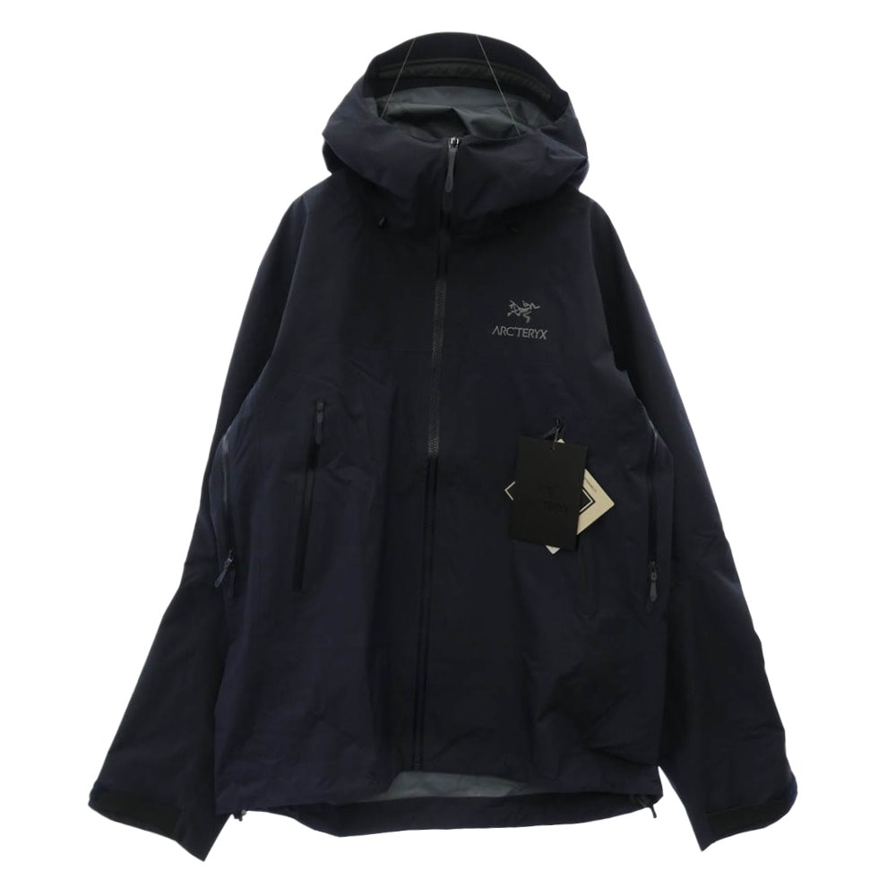 ARC'TERYX アークテリクス ジャケット X000006488 Beta AR Jacket -Stormhood ベータ ストームフード ジャケット ネイビー系 L【極上美品】【中古】