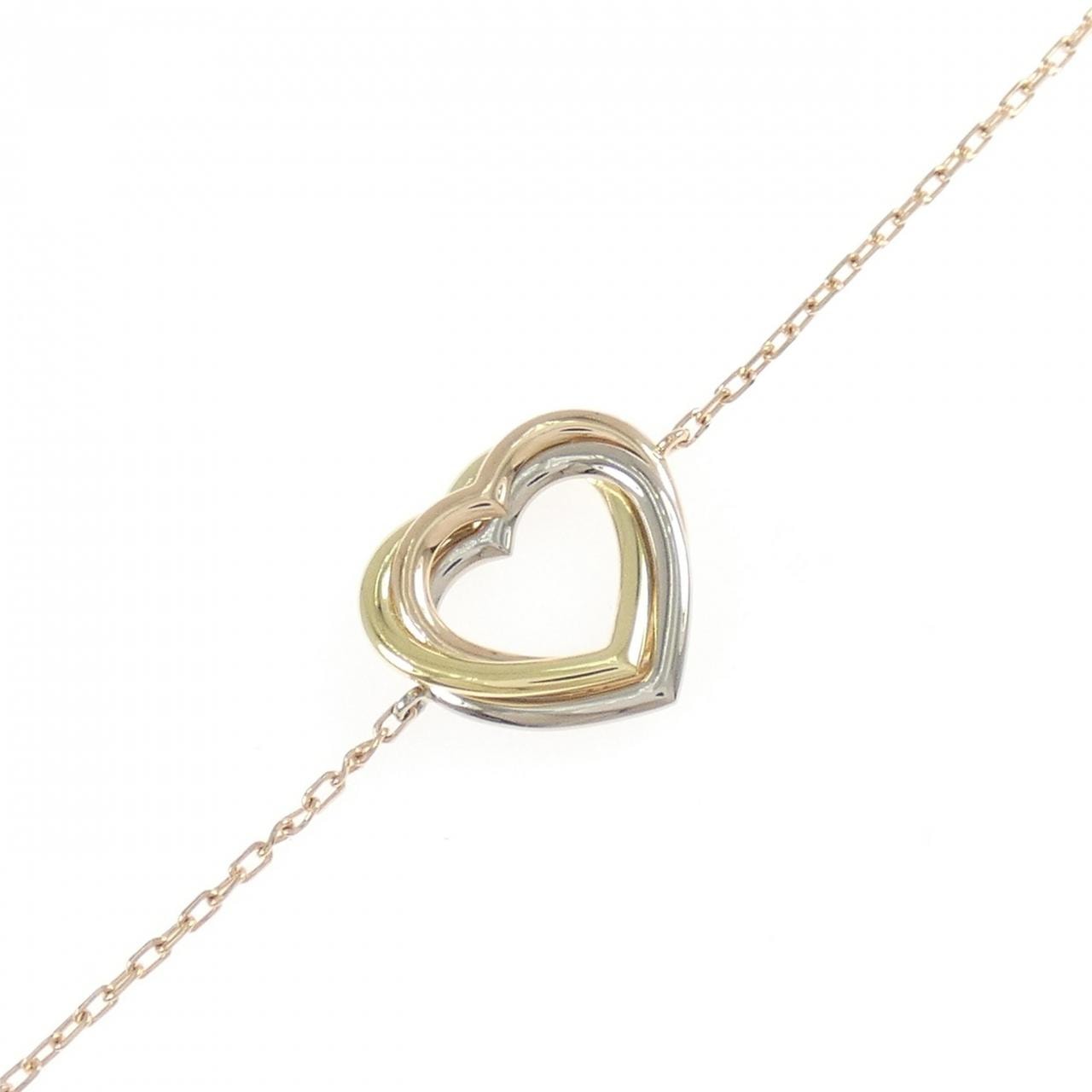 カルティエ トリニティ ハート ブレスレット