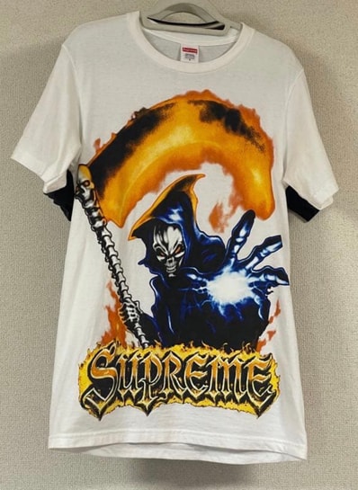 Supreme Grim Reaper Tee "White"