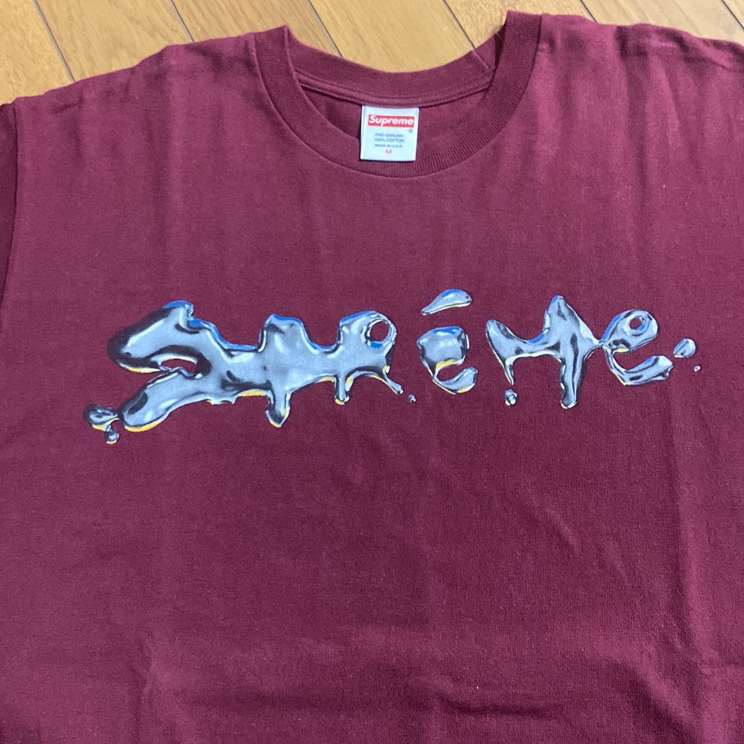 Supreme Liquid Tee "Burgundy"