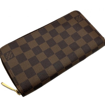LOUIS VUITTON ダミエ N41661 ジッピー・ウォレット 長財布 鑑定済み 正規品 ルイ・ヴィトン
