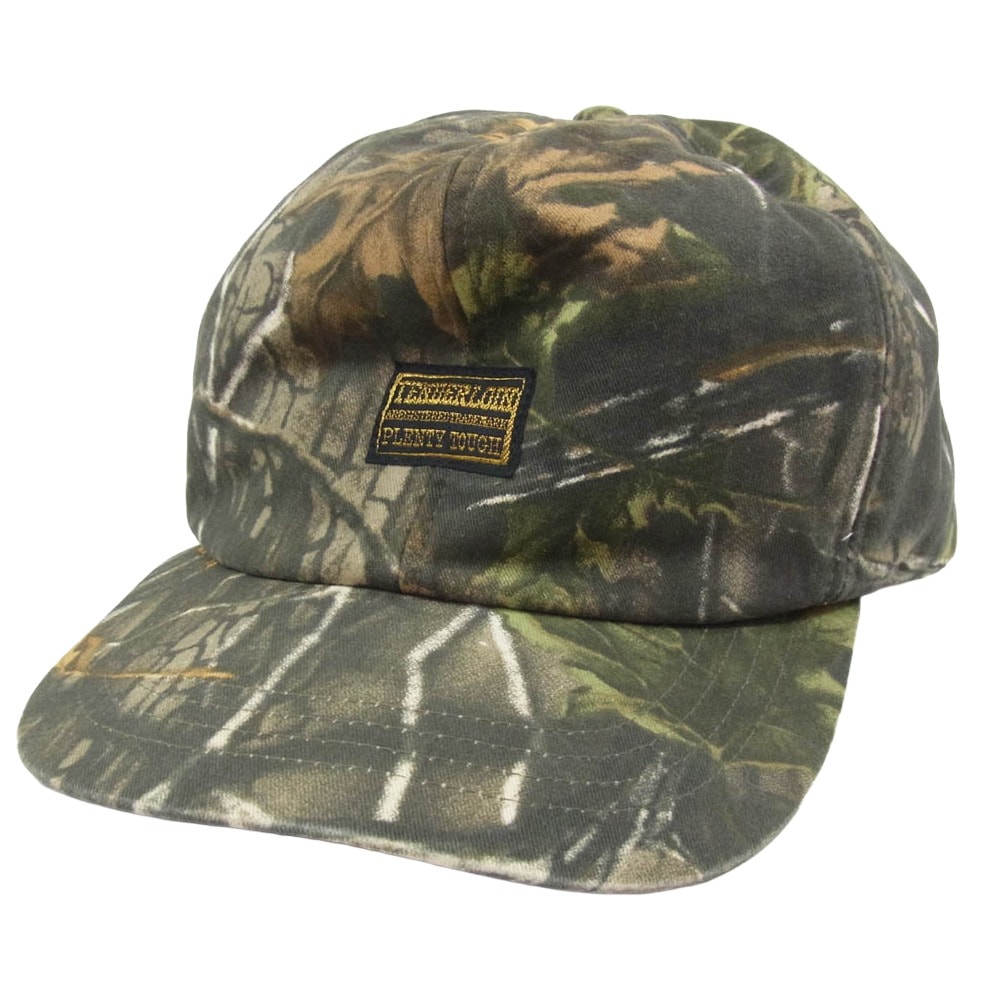 TENDERLOIN テンダーロイン キャップ スーパーフラージュ リアルツリーカモ 迷彩 ハンティングキャップ スキーキャップ カーキ系 ONE SIZE【中古】
