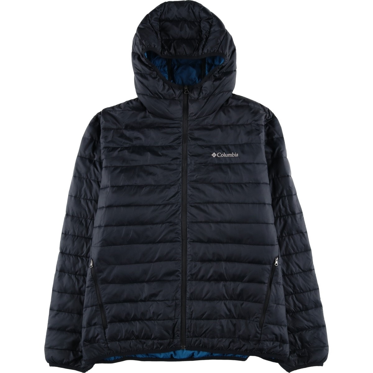 古着 コロンビア Columbia 中綿パーカー パファージャケット メンズXL相当/eaa604962